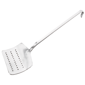 Black, Stainless Steel Perforated Offset Spatula / Turner – DEI Equipment